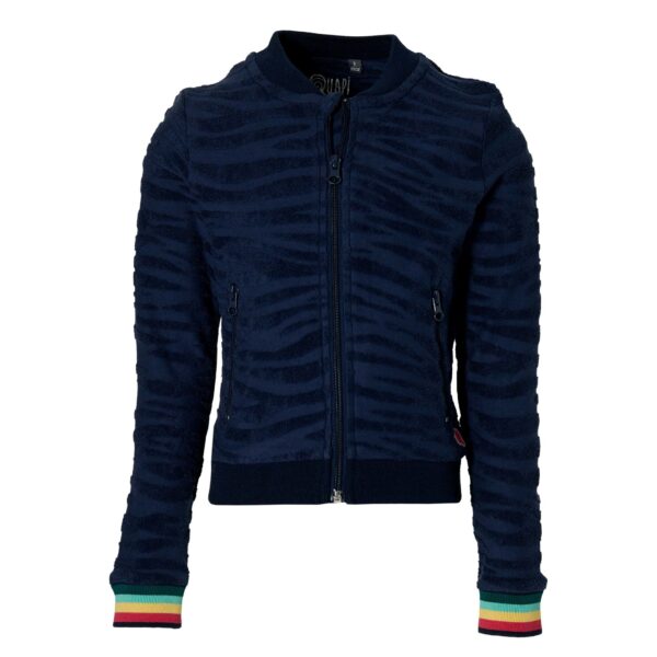 Quapi Meisjes bomber jas - Fella - Donker blauw