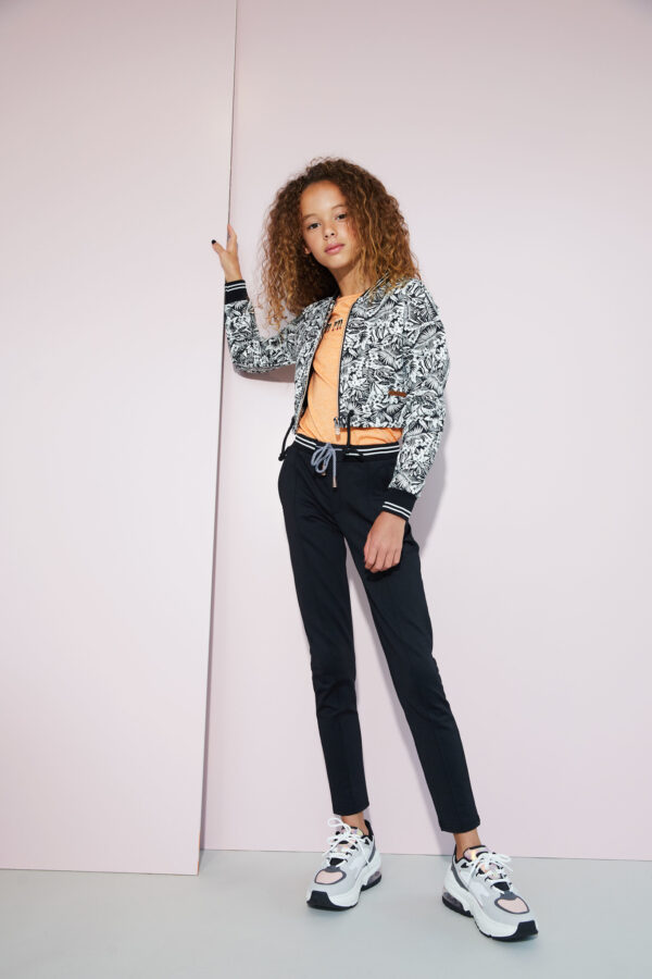 NoBell Meisjes broek - SeclerB - Jet Zwart