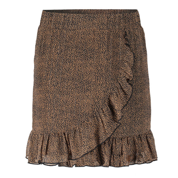 Geisha Meisjes rok stippen - Zwart / bruin