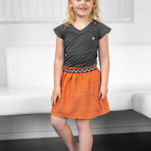 Like Flo Meisjes jurk met afneembare fancy rok - Antra