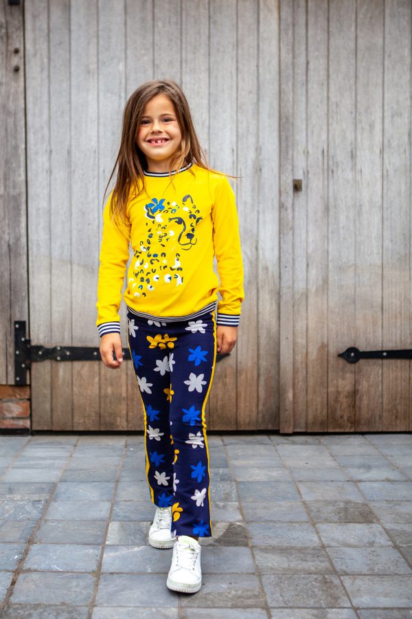 O'Chill Meisjes flair broek - Aranka - Marine Blauw