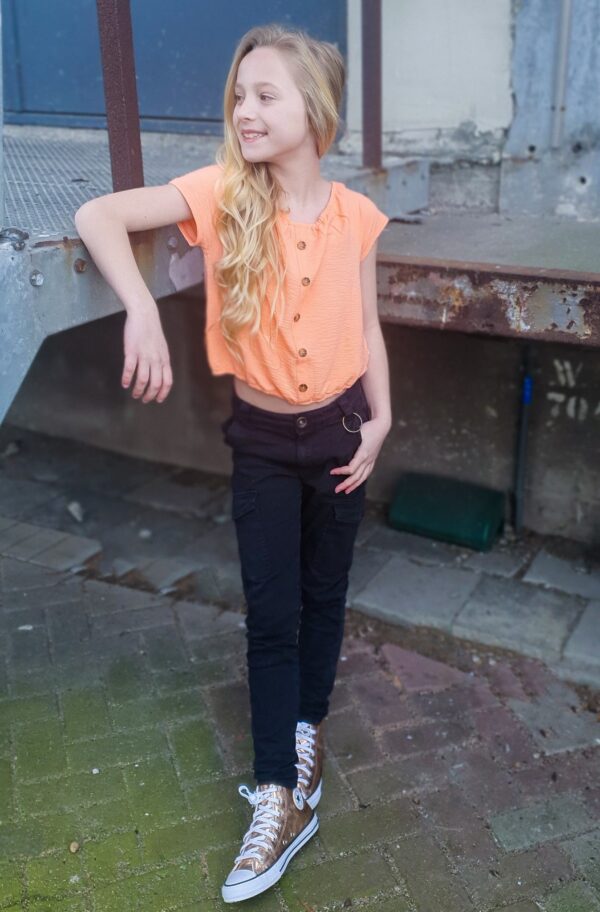 Garcia Meisjes jeans - Zwart