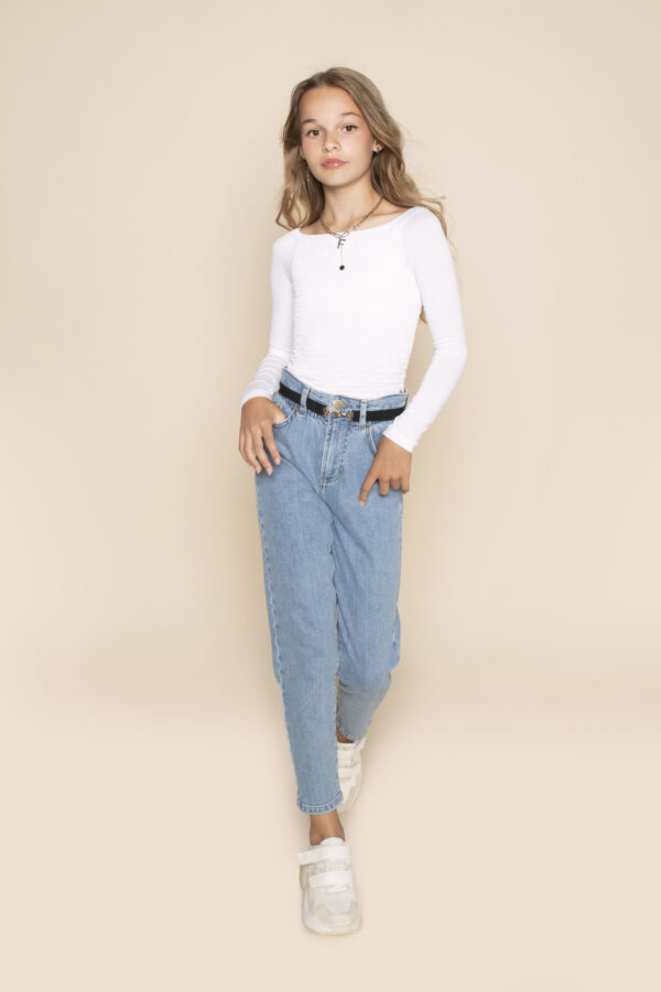 Frankie & Liberty Meisjes broek - Steffie - Denim