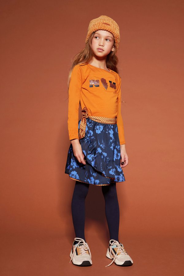 NoNo Meisjes shirt - KuaB - Goud