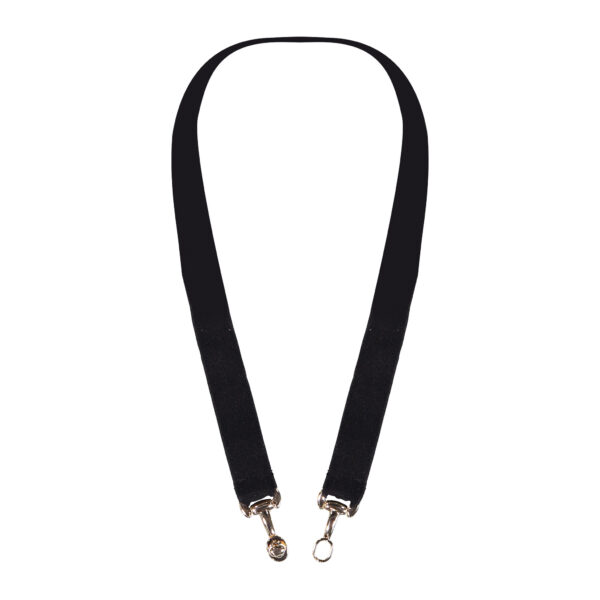 Frankie & Liberty Meisjes riem - Bit - Zwart/goud