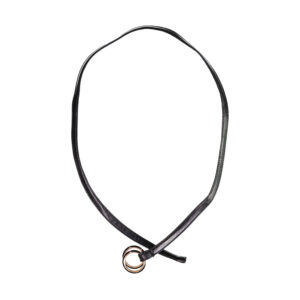 Frankie & Liberty Meisjes riem - Ring - Zwart
