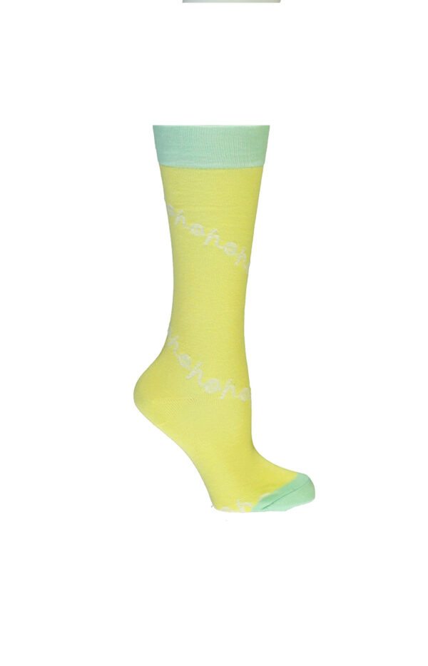 NoNo Meisjes kniekousen - Romy - Lime Light