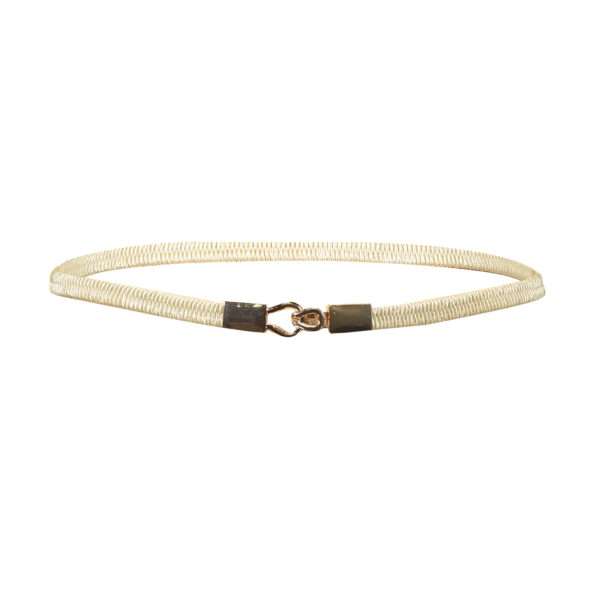 Frankie & Liberty Meisjes riem - Buckle - Zwart/goud