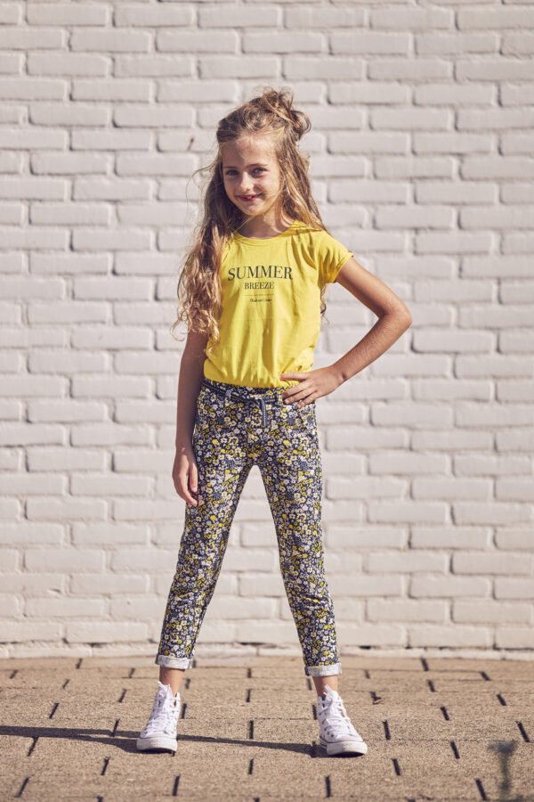 Chaos and Order Meisjes t-shirt - 1 Ravi geel