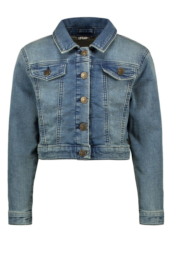 Like Flo Meisjes spijkerjas - Denim