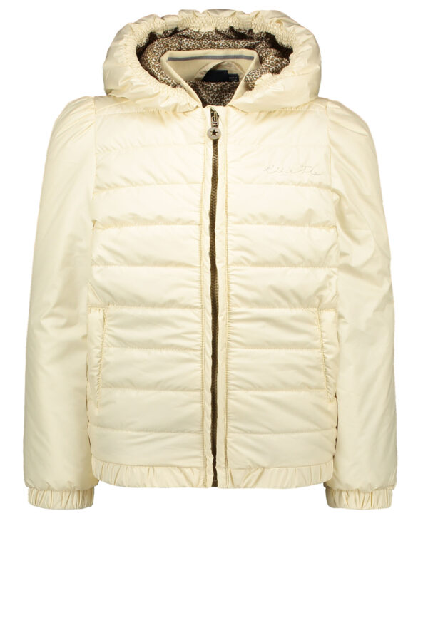 Like Flo Meisjes zomerjas met capuchon - Champagne