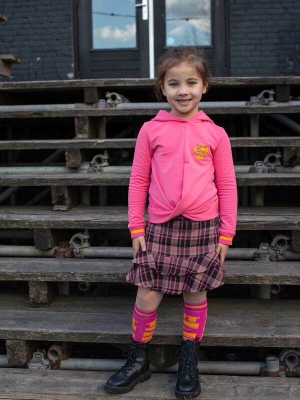 Quapi Meisjes sweater - Keesje - Roze candy