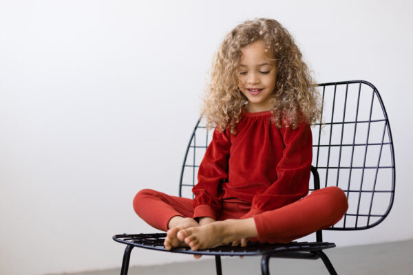 LEVV Little Meisjes sweater - Sita - Terra