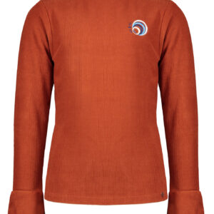 NoNo Meisjes shirt - Kyra - Rust