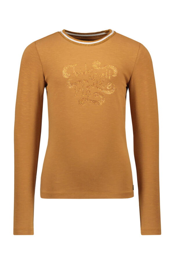 Like Flo Meisjes shirt - Jersey - Camel