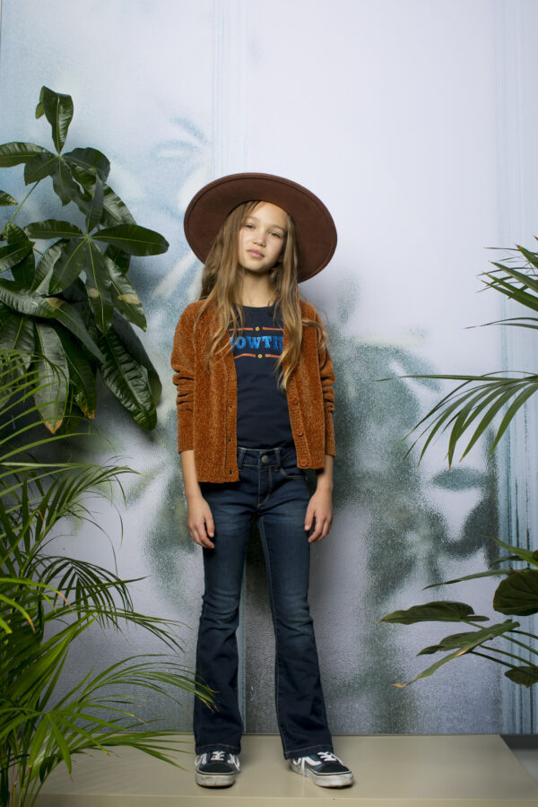Moodstreet Meisjes shirt - Showtime - Marine blauw