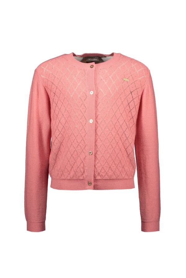 Le Chic Meisjes vest gebreid - OLENA - Tea Rose