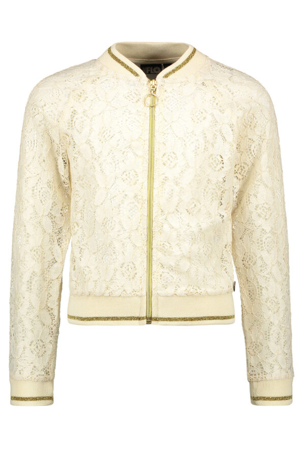 Like Flo Meisjes baseball vest - Off white