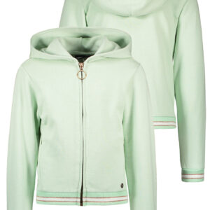 Like Flo Meisjes vest met capuchon - Jade