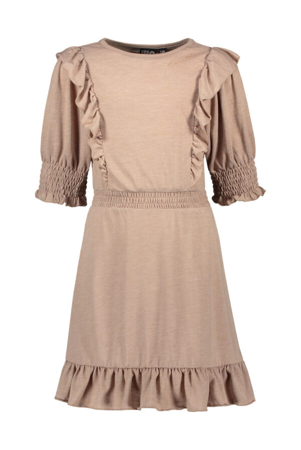 Like Flo Meisjes jurk - Taupe