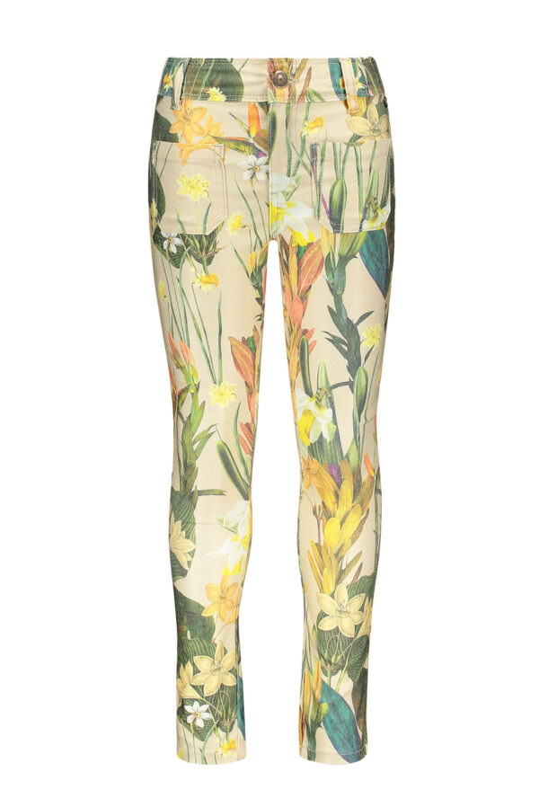 Like Flo Meisjes skinny broek - Zand