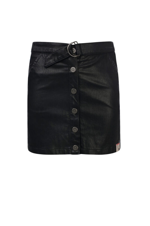 LOOXS 10sixteen Meisjes rok PU - Zwart