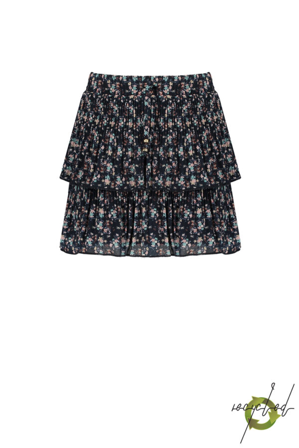NoNo Meisjes rok - Nikki - Marine blauw