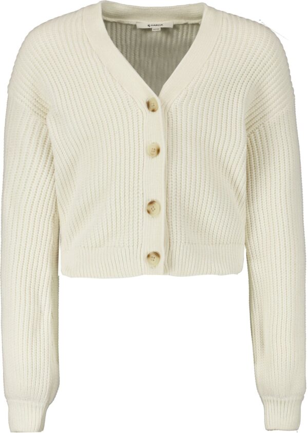 Garcia Meisjes vest - Off white