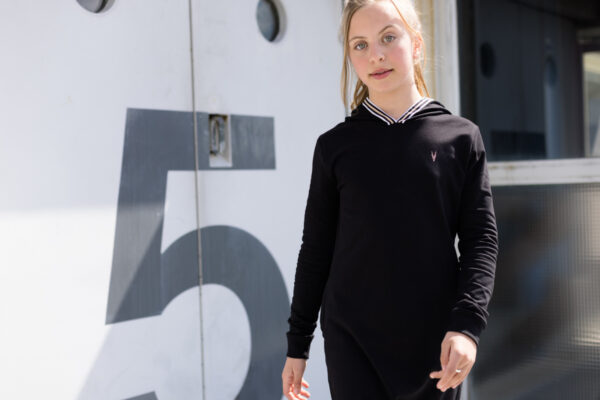LEVV Meisjes jurk - Rafaela - Zwart