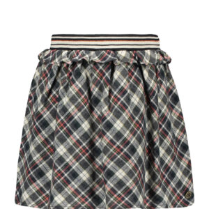 Like Flo Meisjes rok - Geruit met ruffles - Geruit