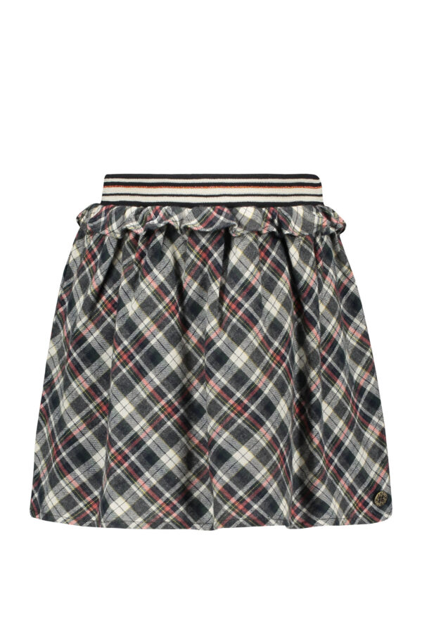 Like Flo Meisjes rok - Geruit met ruffles - Geruit