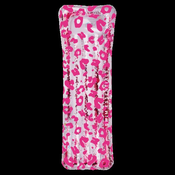 Swim Essentials Meisjes Luxe luchtbed Neon Panterprint