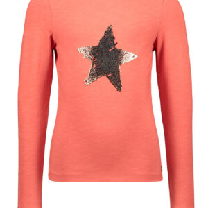 Like Flo Meisjes shirt - Jersey - Koraal