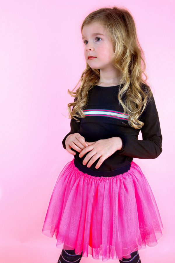 B.Nosy Meisjes rok tule - Roze glo