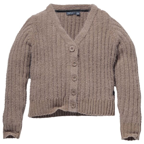 LEVV Meisjes vest - Roos - Taupe