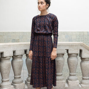 LOOXS 10sixteen Meisjes jurk crinkle - Funky AO