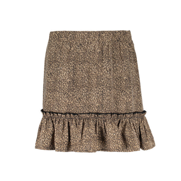 Geisha Meisjes rok print - Sand / Zwart
