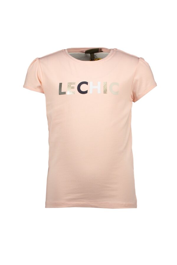 Le Chic Meisjes t-shirt - NOMMY - Roze Lemonade