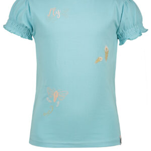 NoNo Meisjes t-shirt - Kuran - Licht Turquoise