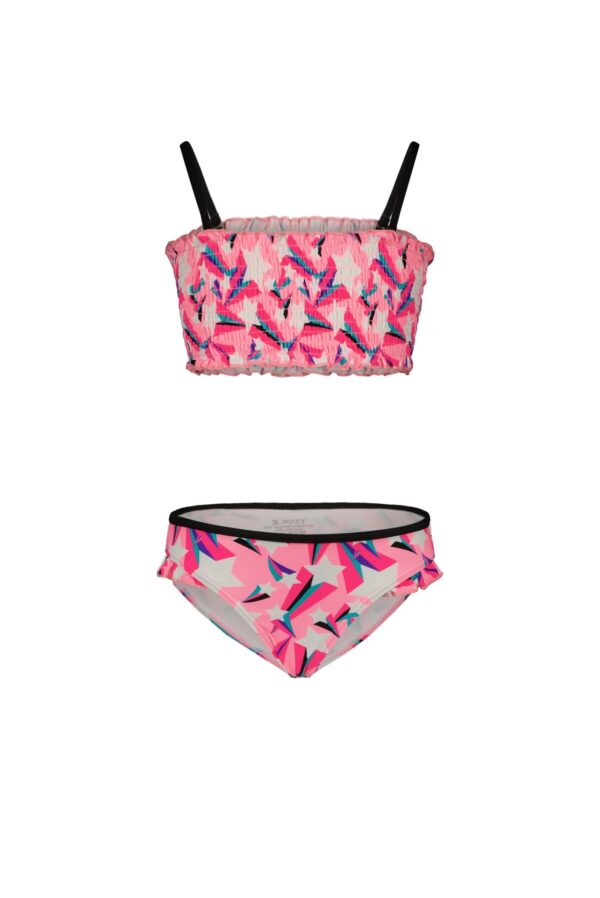 B.Nosy Meisjes bikini AOP smock - Starstruck
