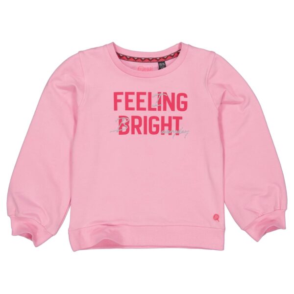 Quapi Meisjes sweater - Malin - Begonia roze