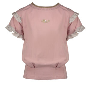 NoNo Meisjes t-shirt - Kris - Vintage Rose