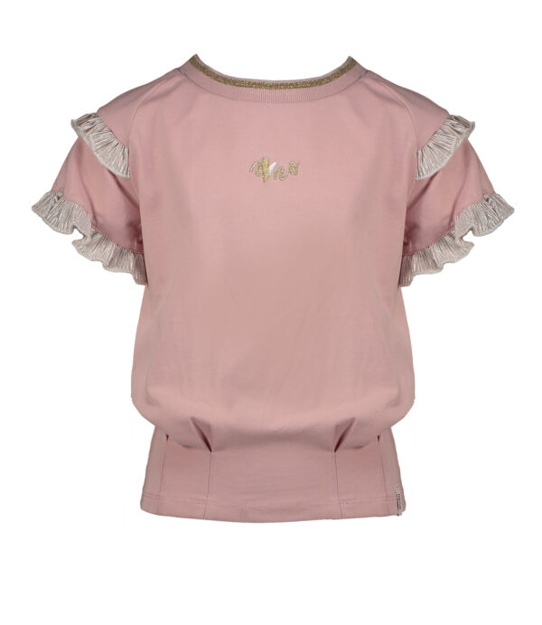 NoNo Meisjes t-shirt - Kris - Vintage Rose