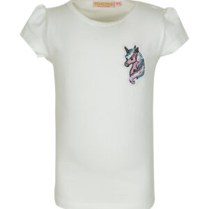 Someone Meisjes t-shirt - Twinkle - Ecru