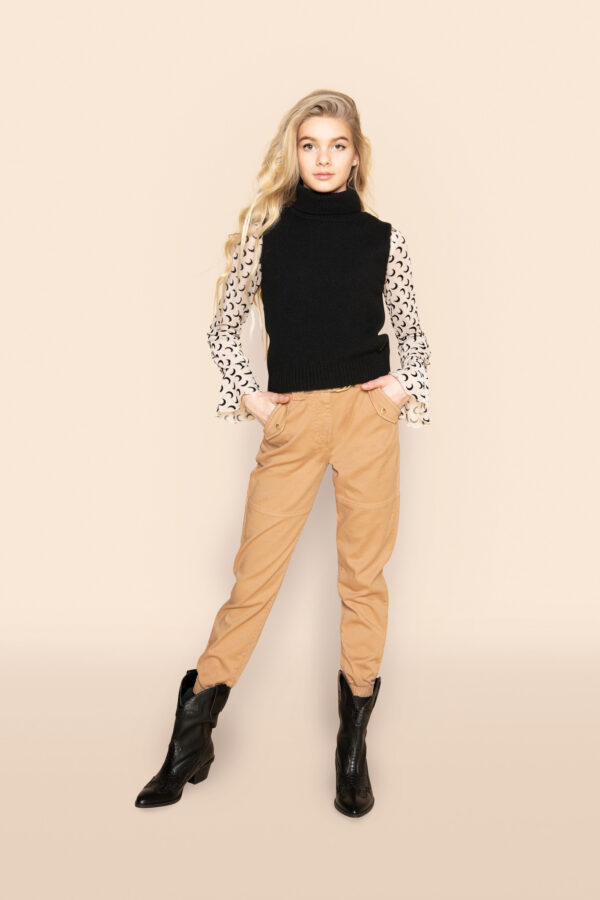 Frankie & Liberty Meisjes broek - Annet - Dark oil