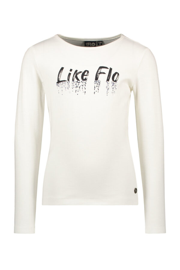 Like Flo Meisjes t-shirt - Off white
