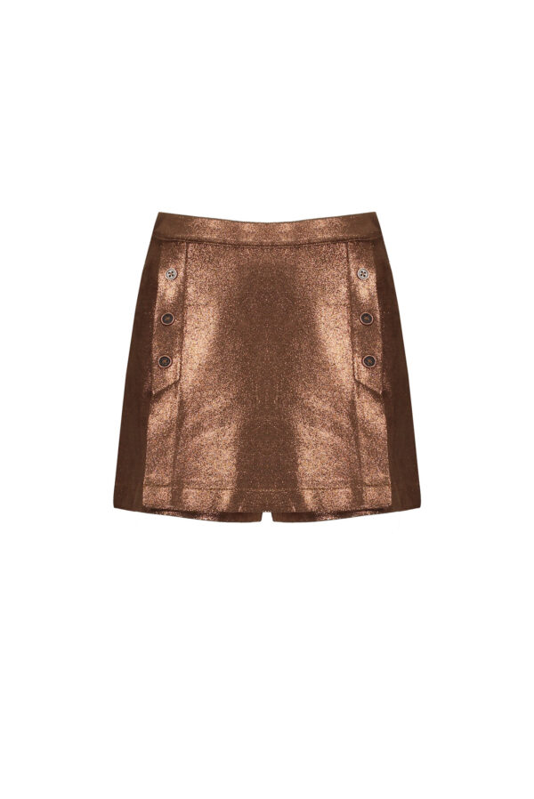 NoNo Meisjes short - Sadine B - Warm Copper
