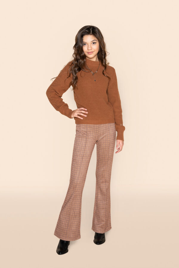 Frankie & Liberty Meisjes broek - Amy - Geruit