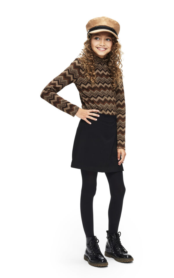 Retour Jeans Meisjes shirt - Fleur - Toffee