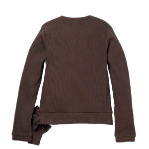 LEVV Meisjes vest - Romee - Bruin donker